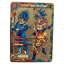 BT9-136 Son Goku & Vegeta,Apex of Power - ドラゴンボールカード