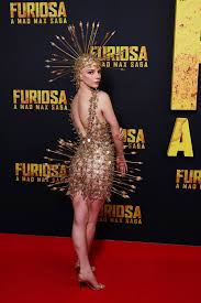 Anya Taylor-Joy Wears Transparent Spiky Dress to 'Furiosa' Premiere