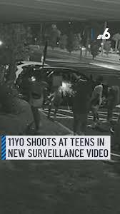 New surveillance video captured the moment an 11-year-old opened fire on  two teens in Florida.\u2060, \u2060, Police also released a chilling 911 call made by  the mother of one of the 13-year-old victims.\u2060, \u2060, ...