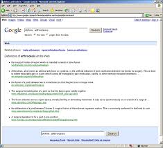 Screenshot of Google definition search; http://www.google/com ...