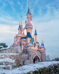 Rare, Breathtaking Snowfall Amazes at Disneyland Paris | Disney ...